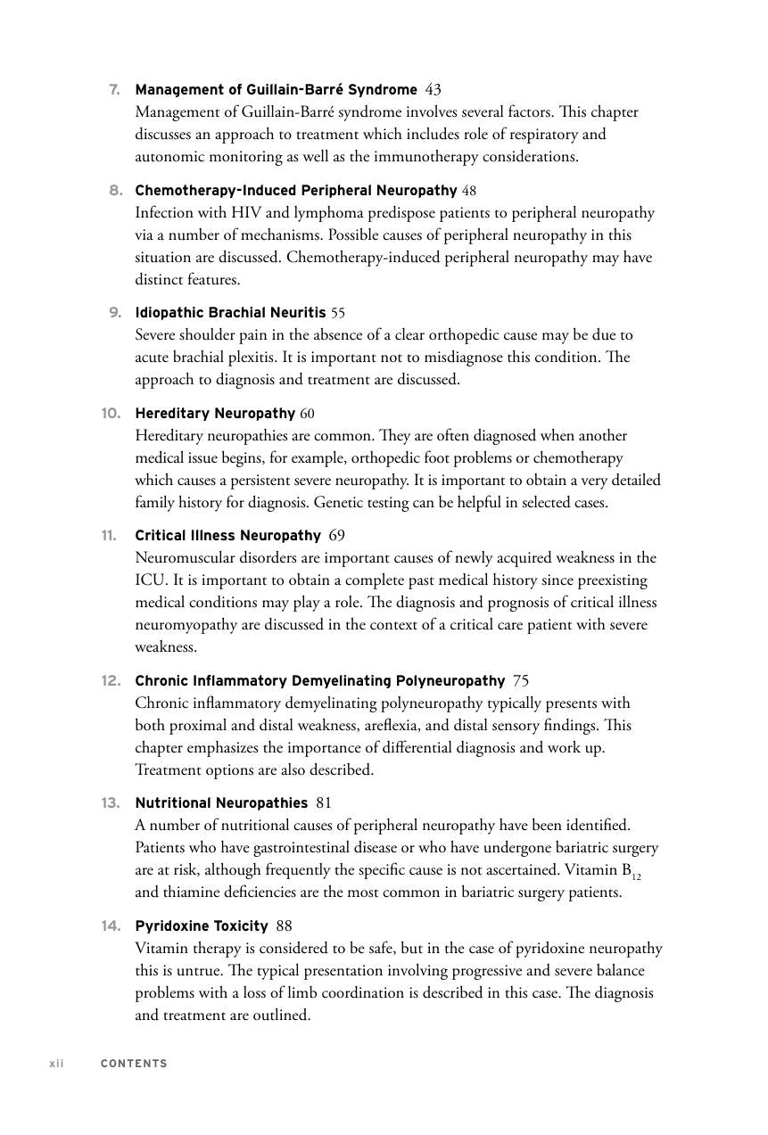 Peripheral Nerve and Muscle Disease What Do I Do Now