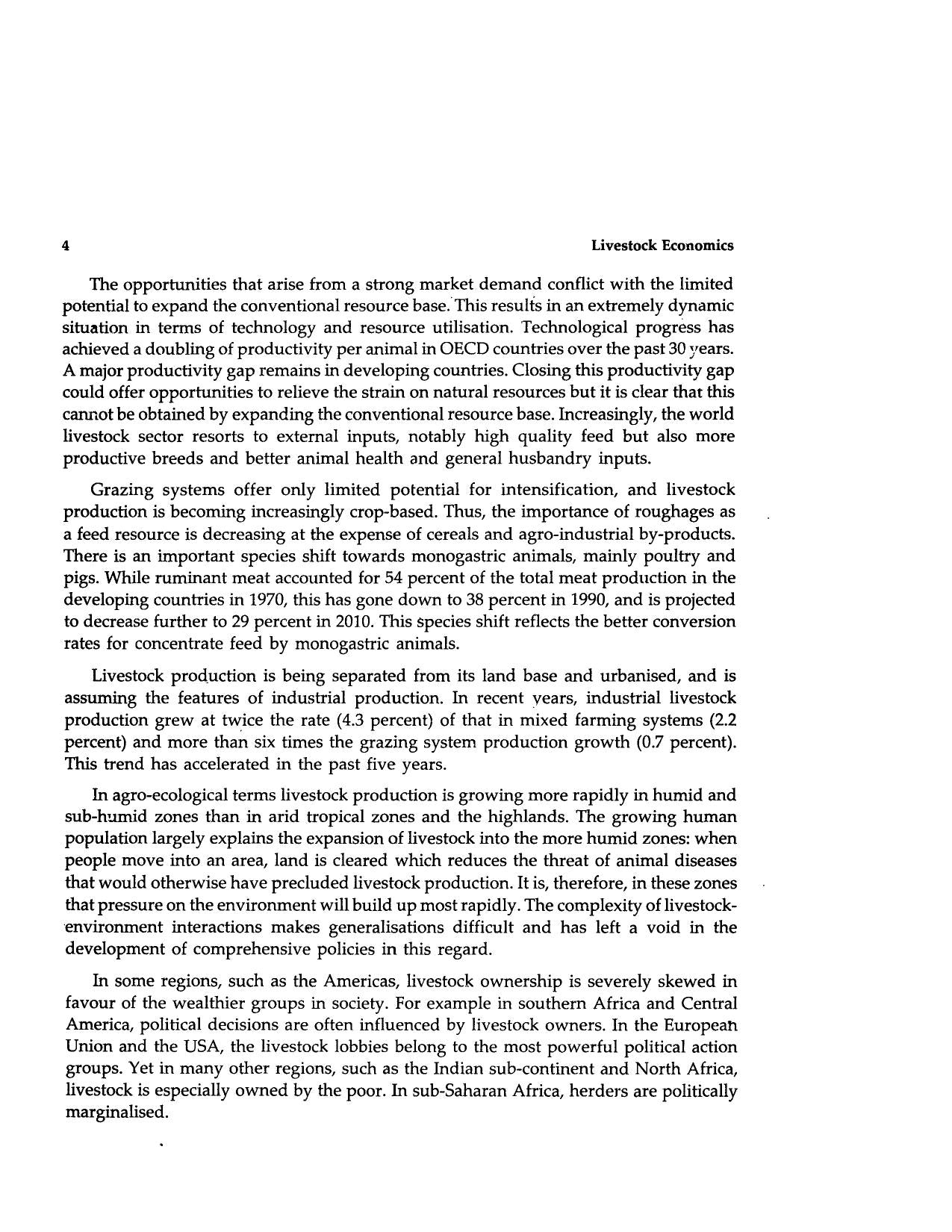 Livestock Economics