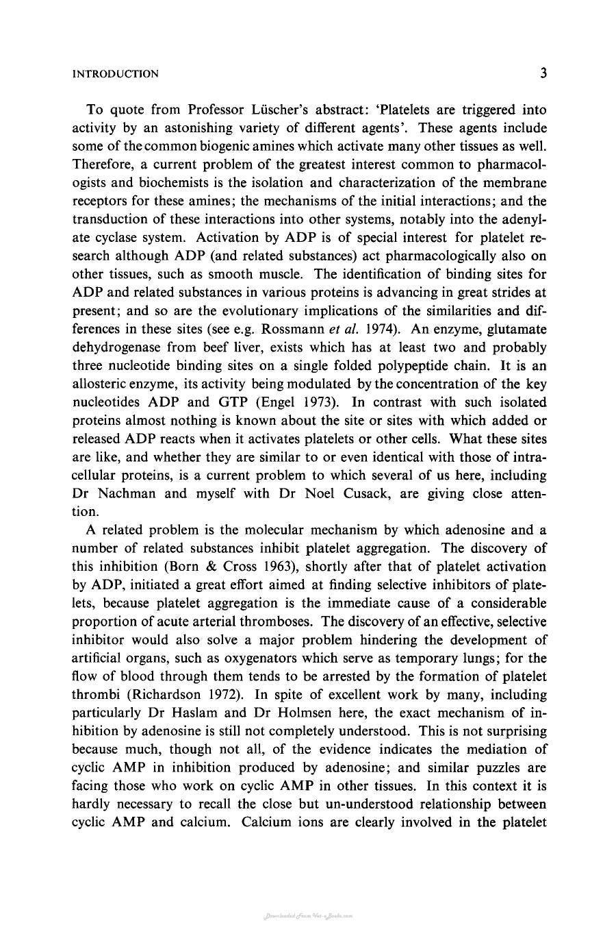 Biochemistry and Pharmacology of Platelets Novartis Foundation Symposia