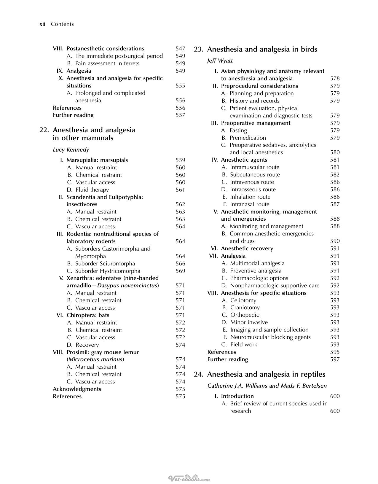 Anesthesia and Analgesia in Laboratory Animals 3rd Edition