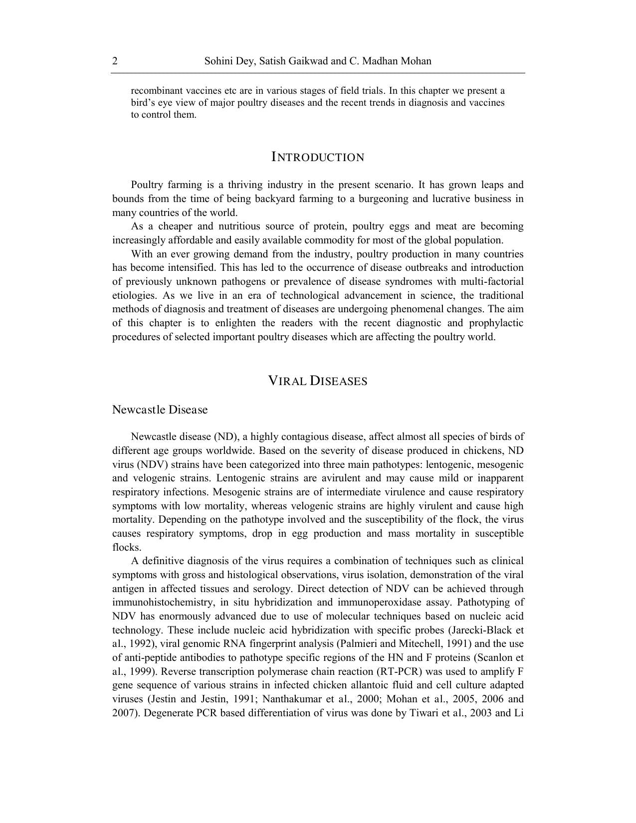 Chickens Physiology Diseases And Farming Practices