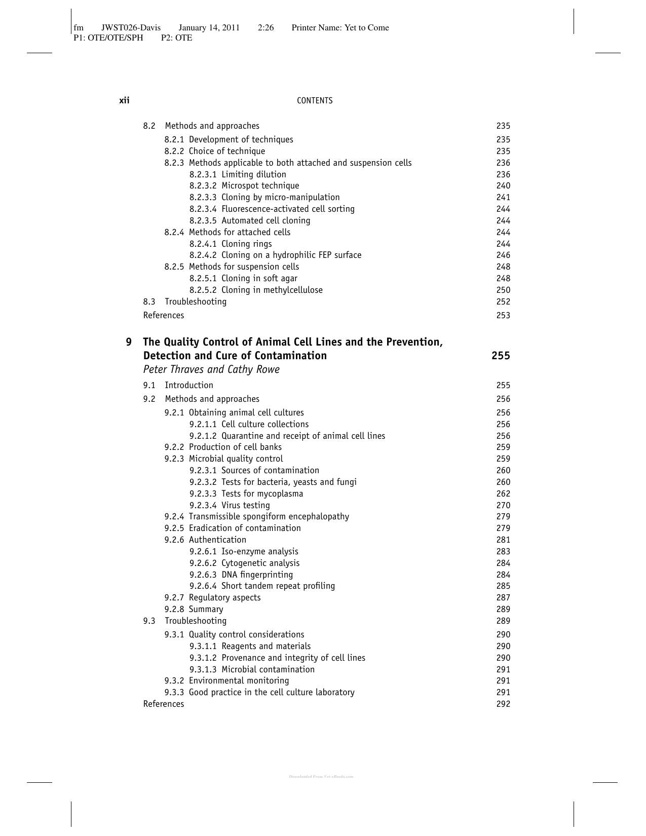 Animal Cell Culture Essential Methods