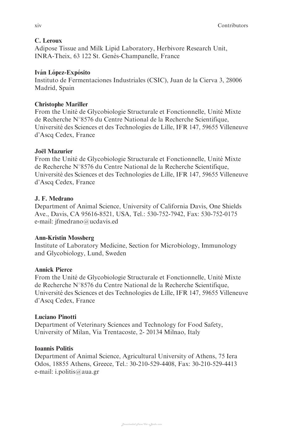 Bioactive Components Of Milk Advances In Experimental Medicine And Biology Volume 606
