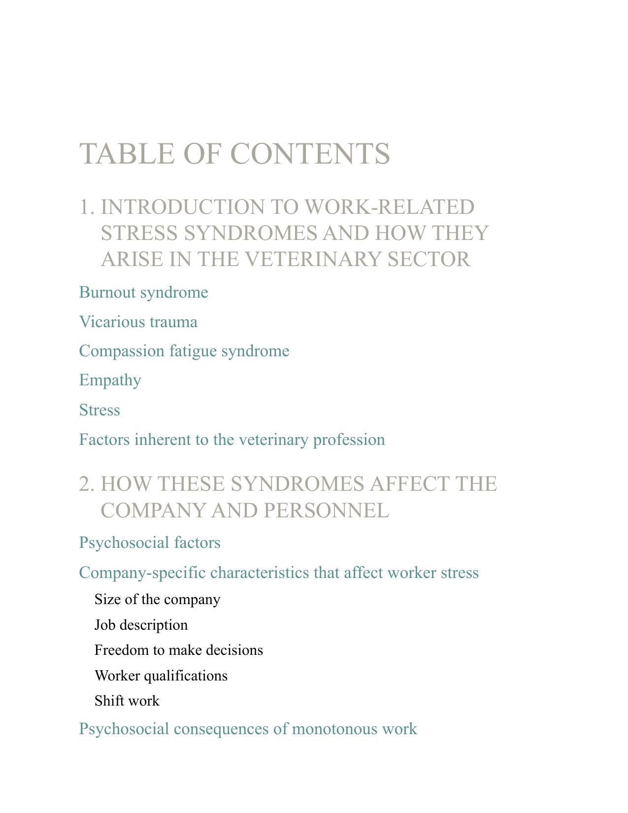 Stress Compassion Fatigue and Burnout Handling in Veterinary Practicee