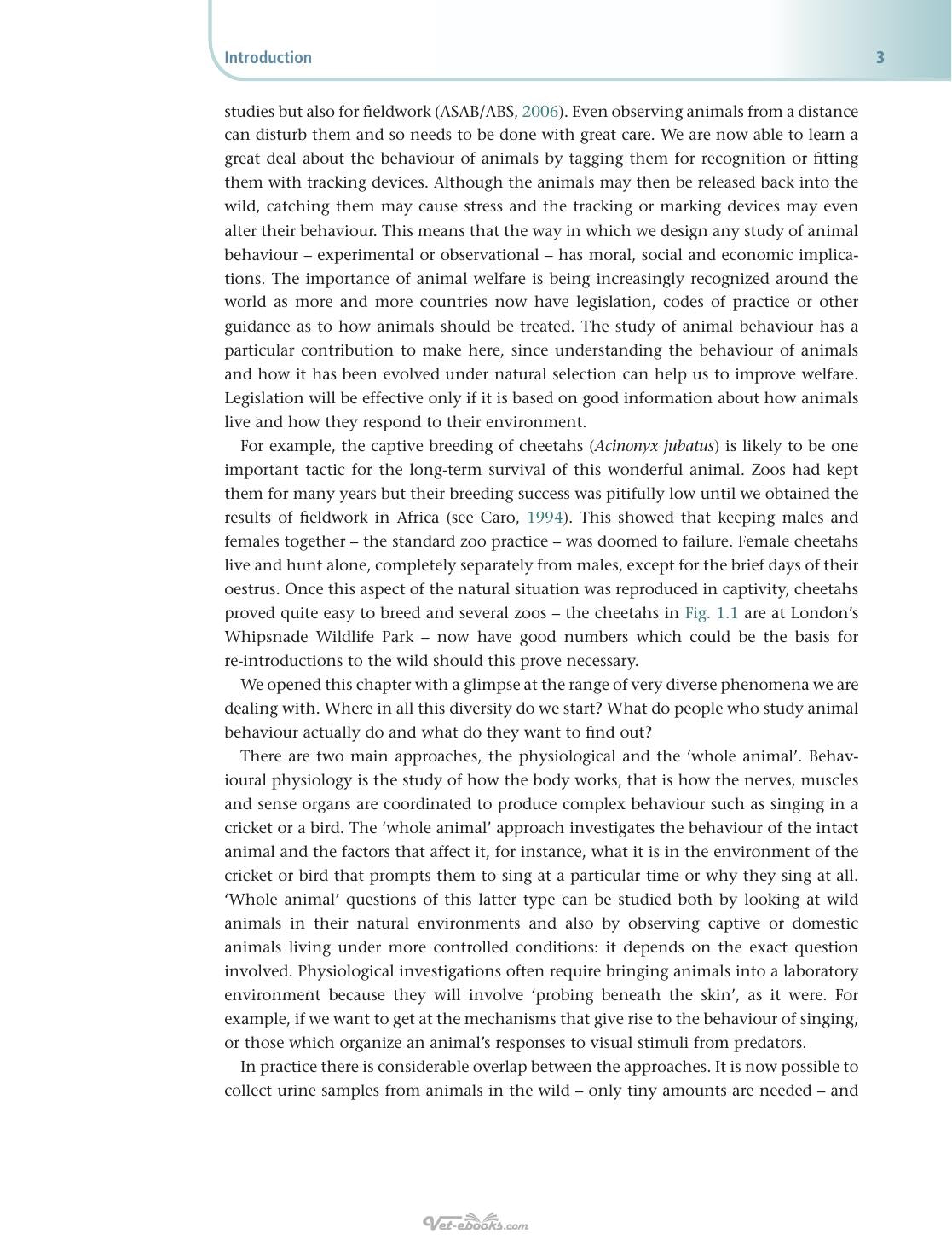 An Introduction to Animal Behaviour 6th Edition