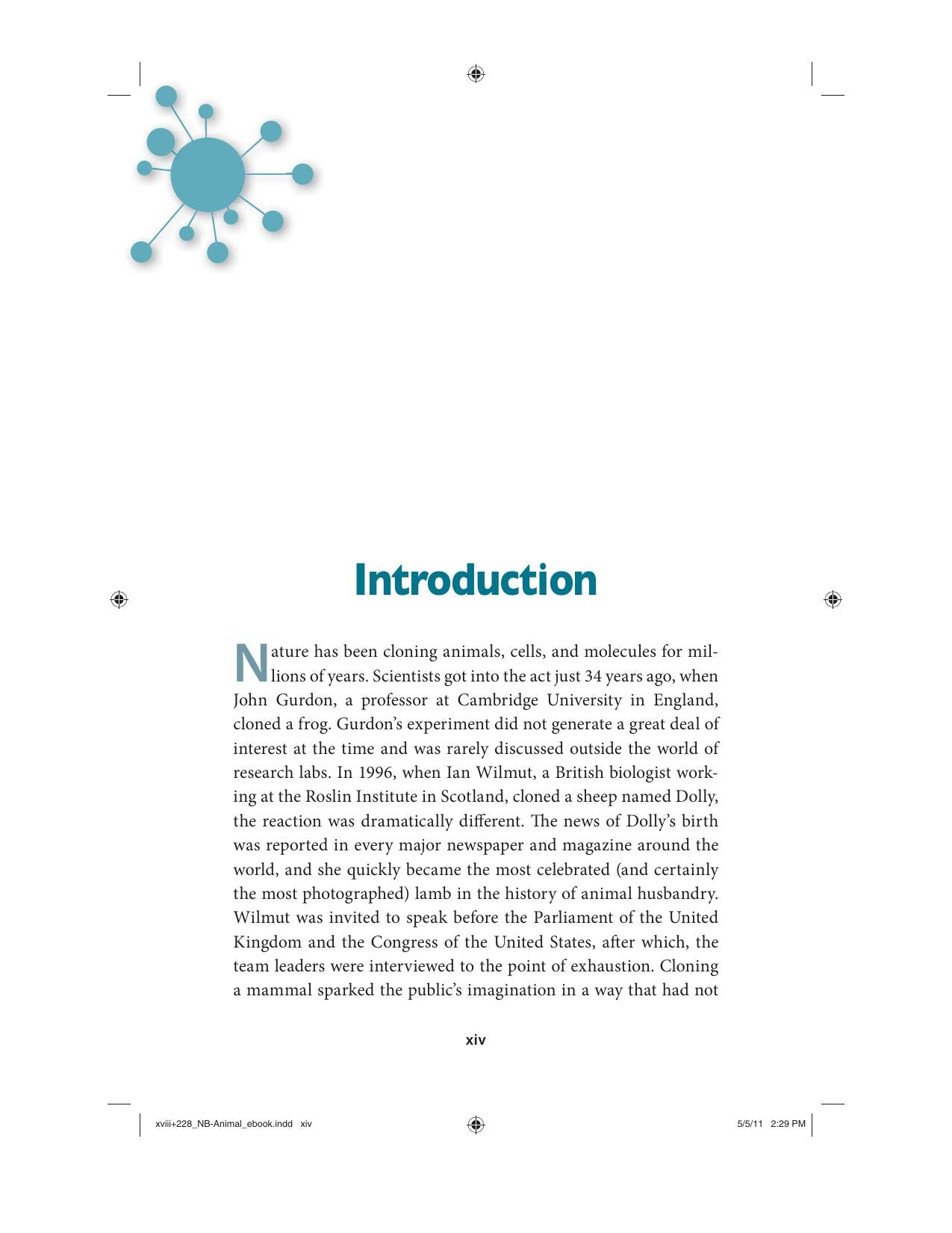 Animal Cloning The Science Of Nuclear Transfer