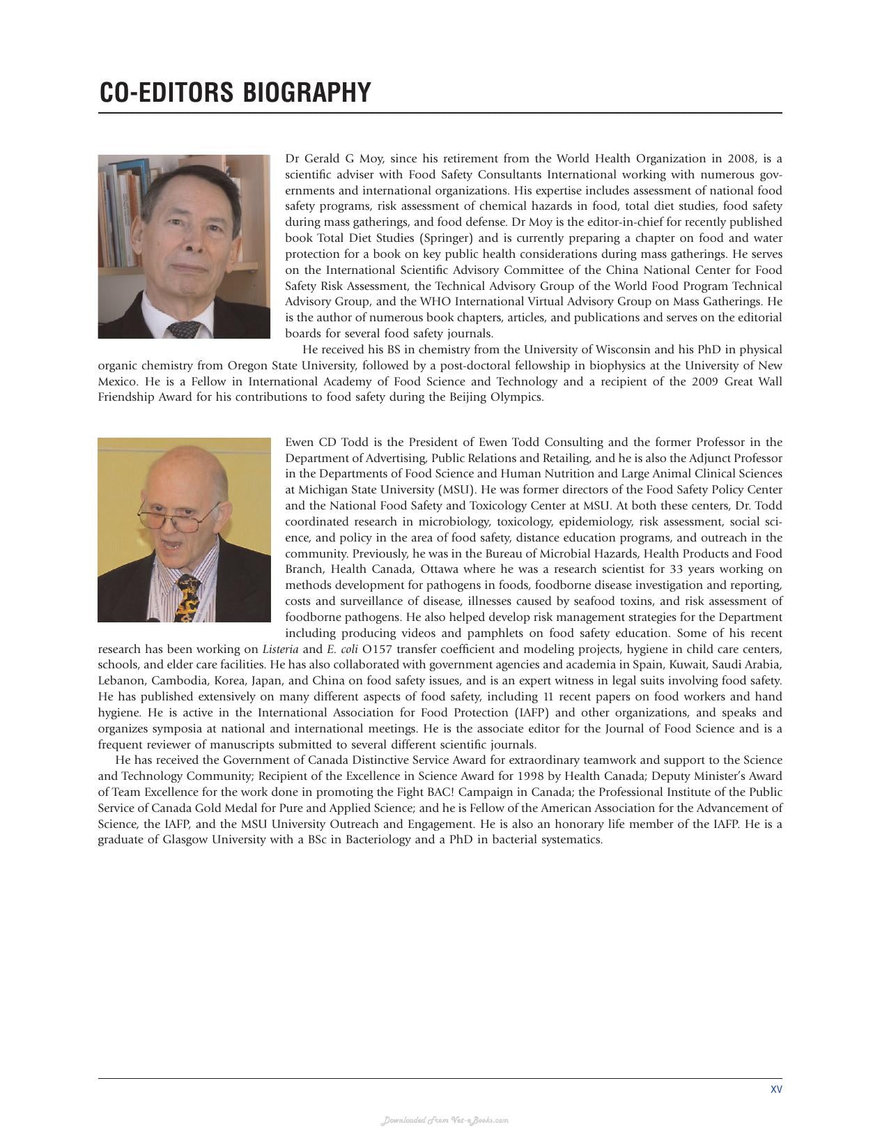 Encyclopedia Of Food Safety