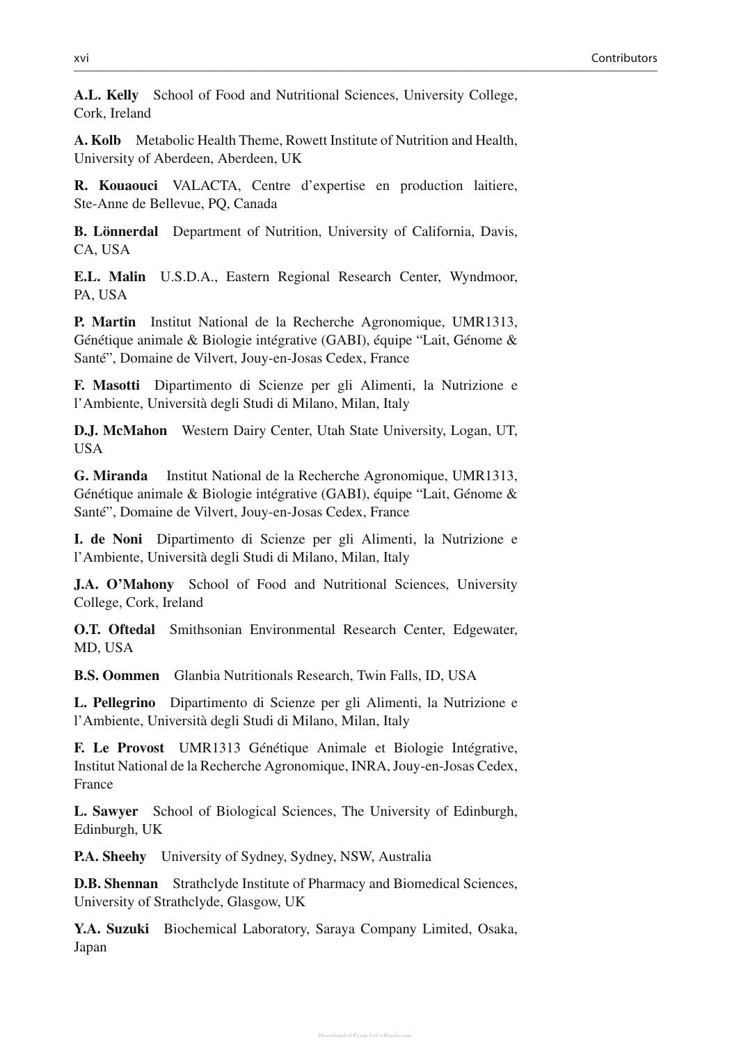 Advanced Dairy Chemistry Volume 1A Proteins Basic Aspects 4th Edition