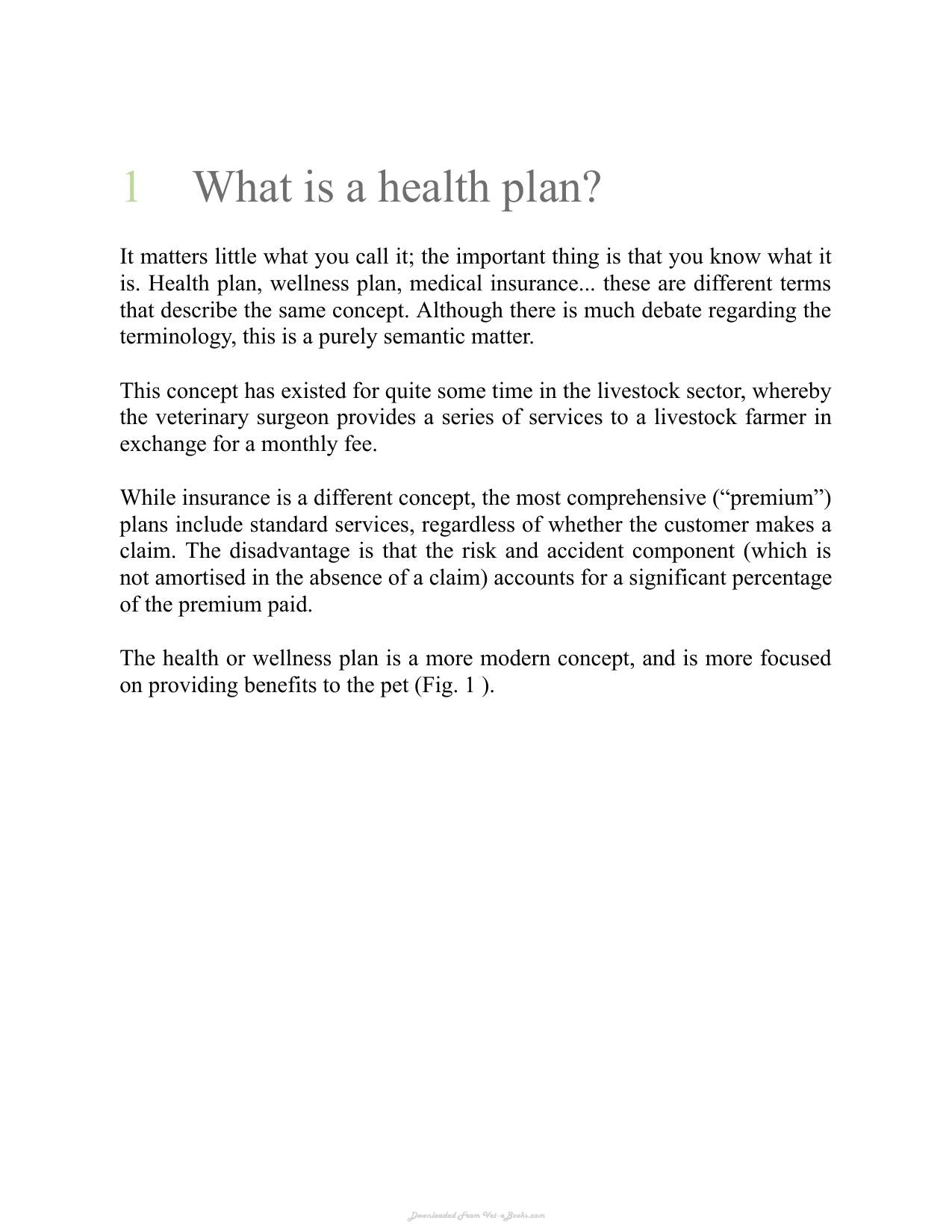 Health Plans
