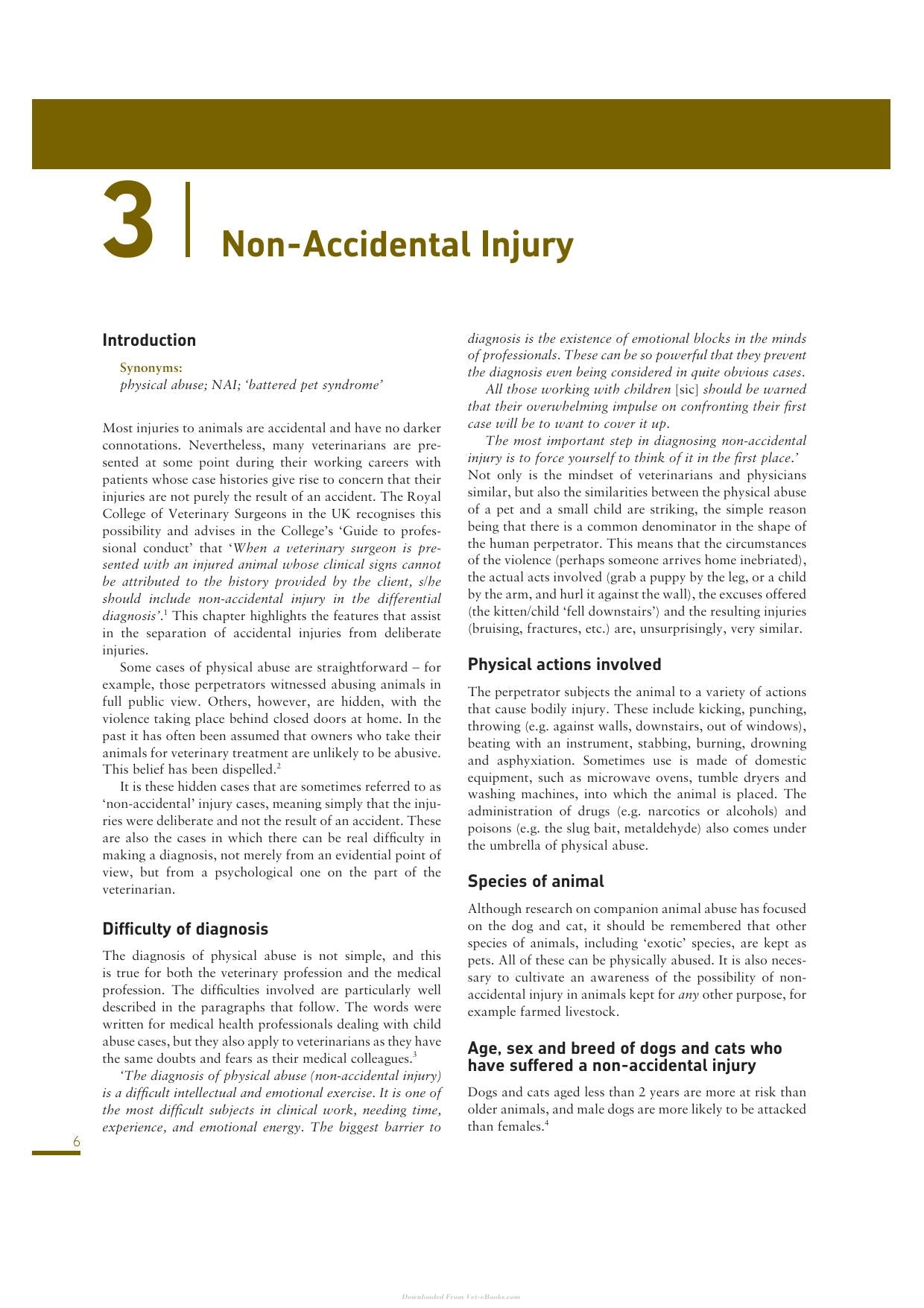 Animal Abuse and Unlawful Killing Forensic Veterinary Pathology