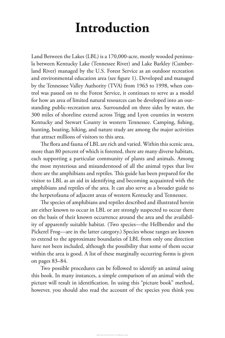 Amphibians And Reptiles Of Land Between The Lakes
