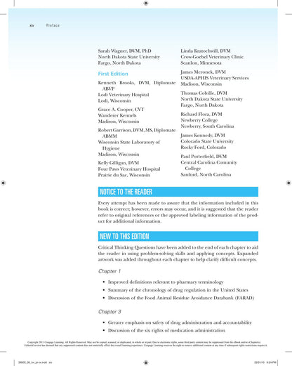 Fundamentals of Pharmacology for Veterinary Technicians 2nd Edition PDF
