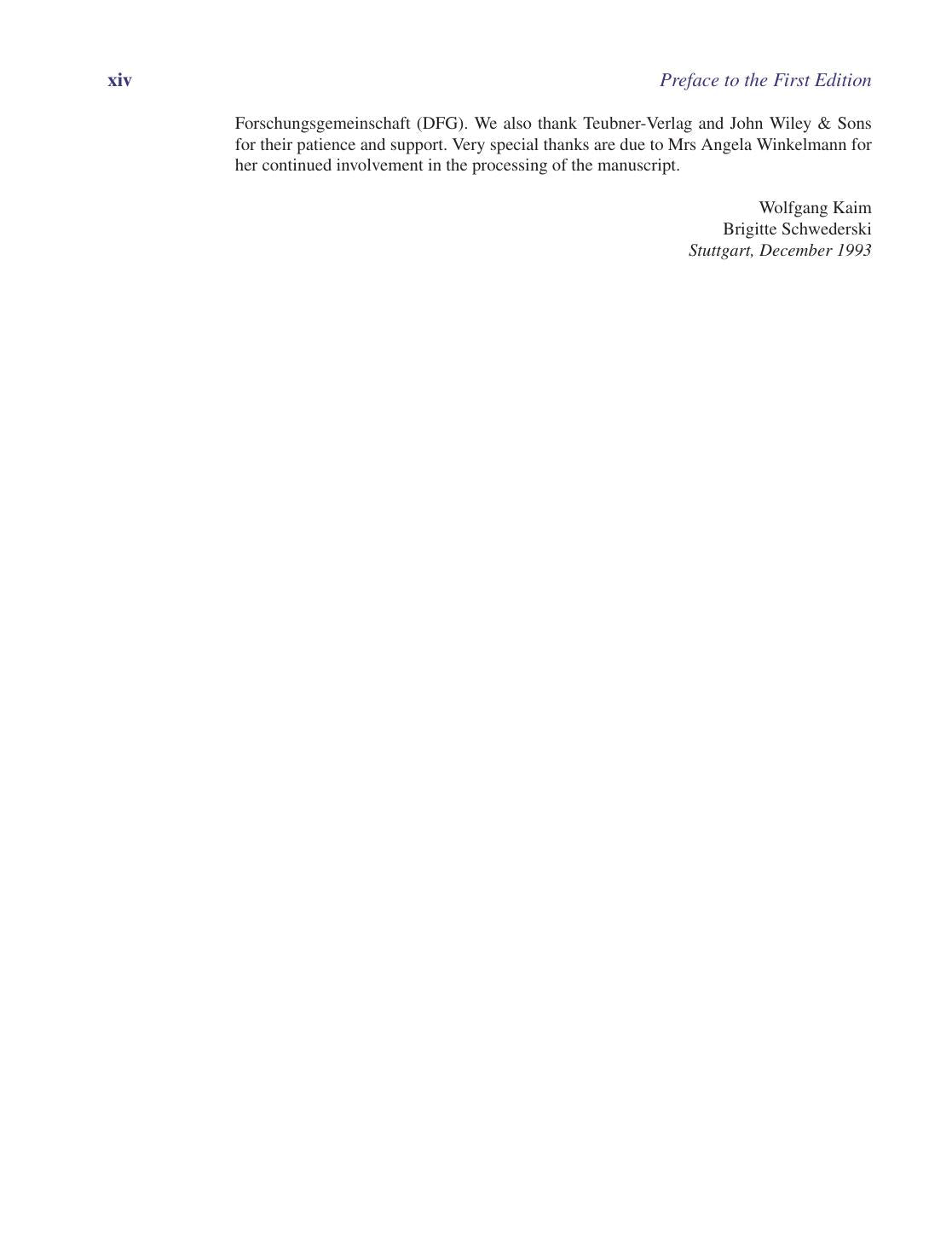 Bioinorganic Chemistry Inorganic Elements In The Chemistry Of Life An Introduction And Guide 2nd Edition