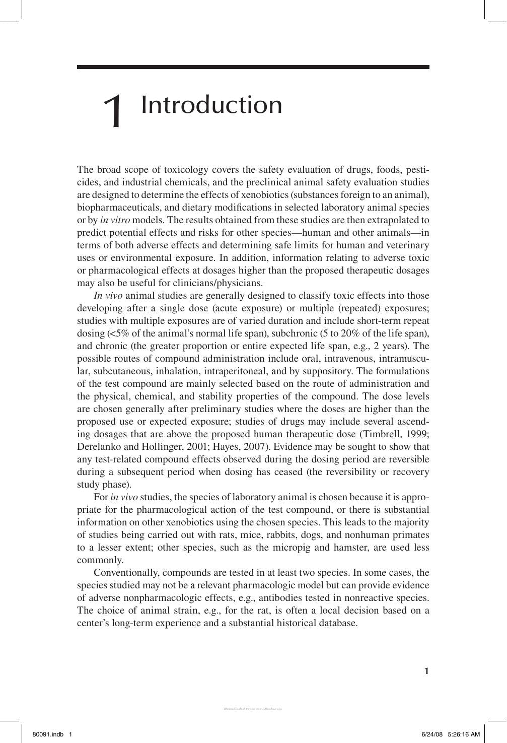 Animal Hematotoxicology A Practical Guide For Toxicologists And Biomedical Researchers
