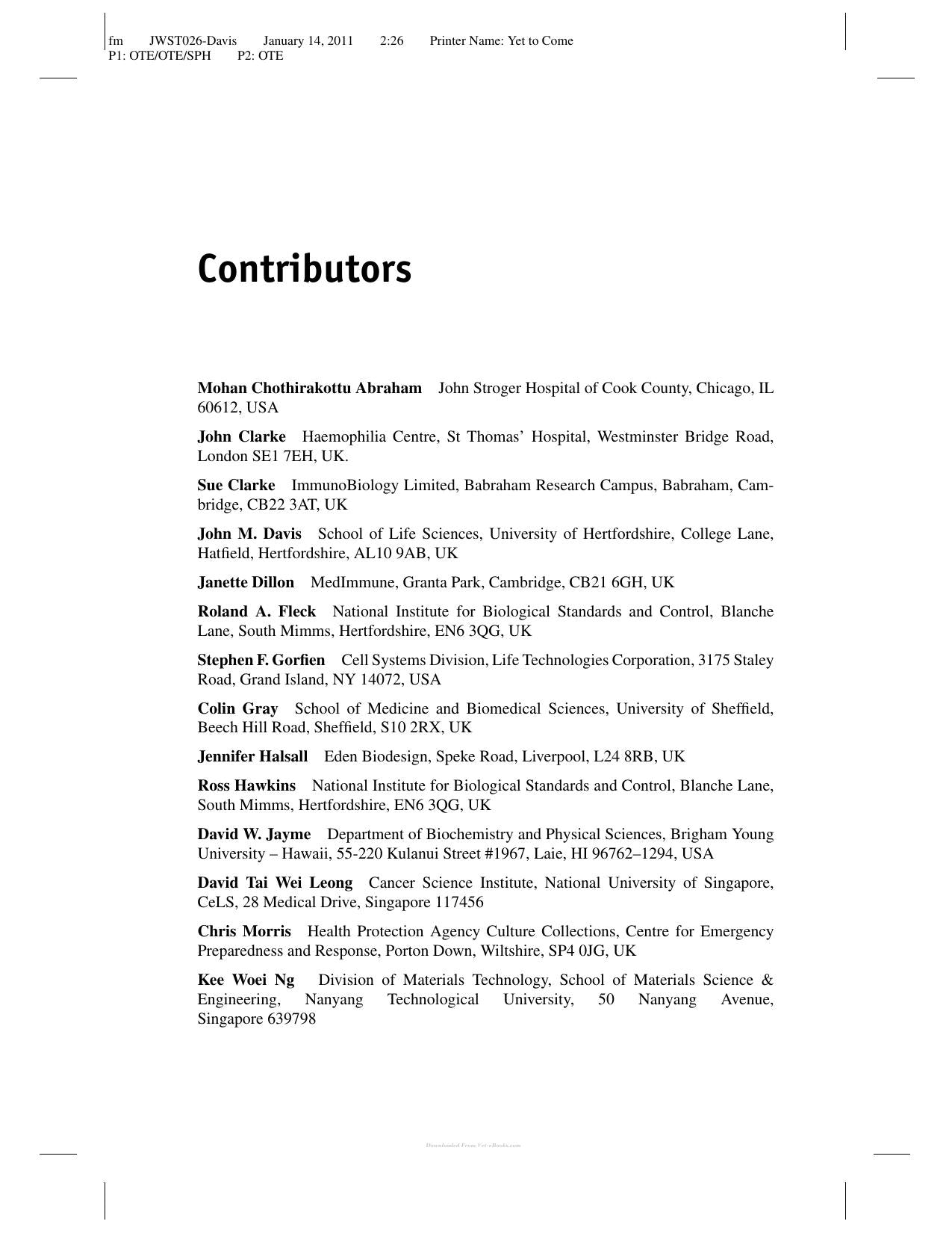 Animal Cell Culture Essential Methods