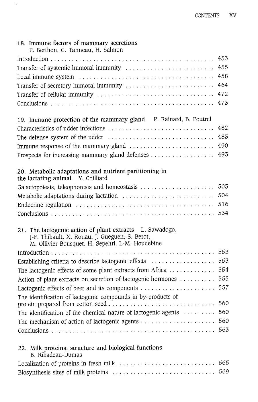 Biology Of Lactation