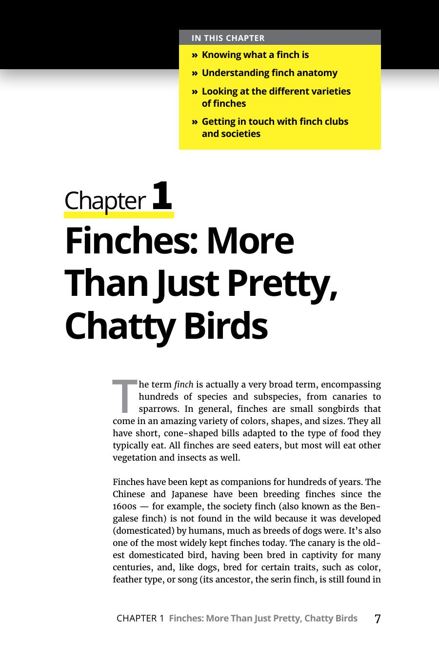 Finches for Dummies 2nd Pdf