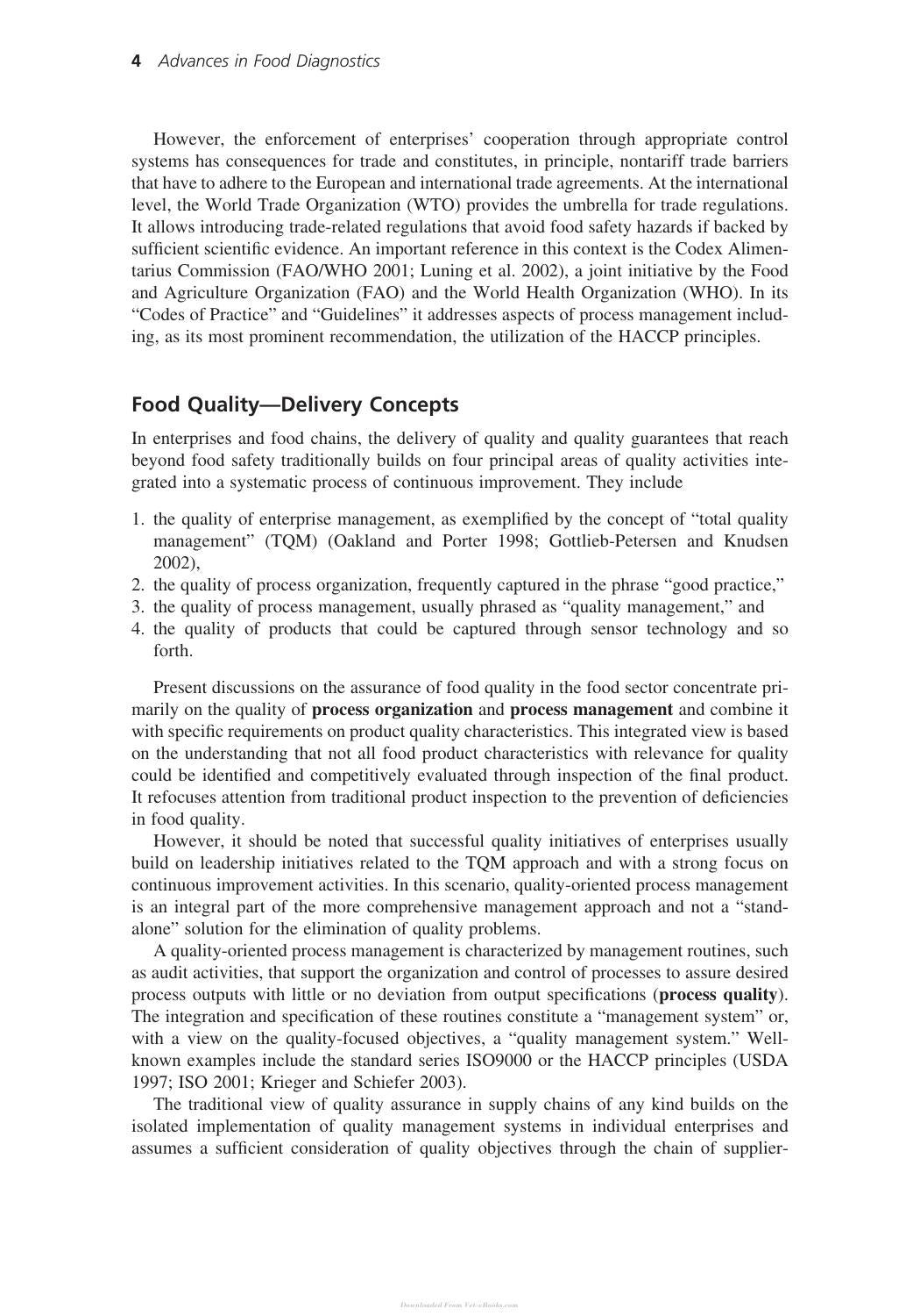 Advances In Food Diagnostics 2Nd Edition