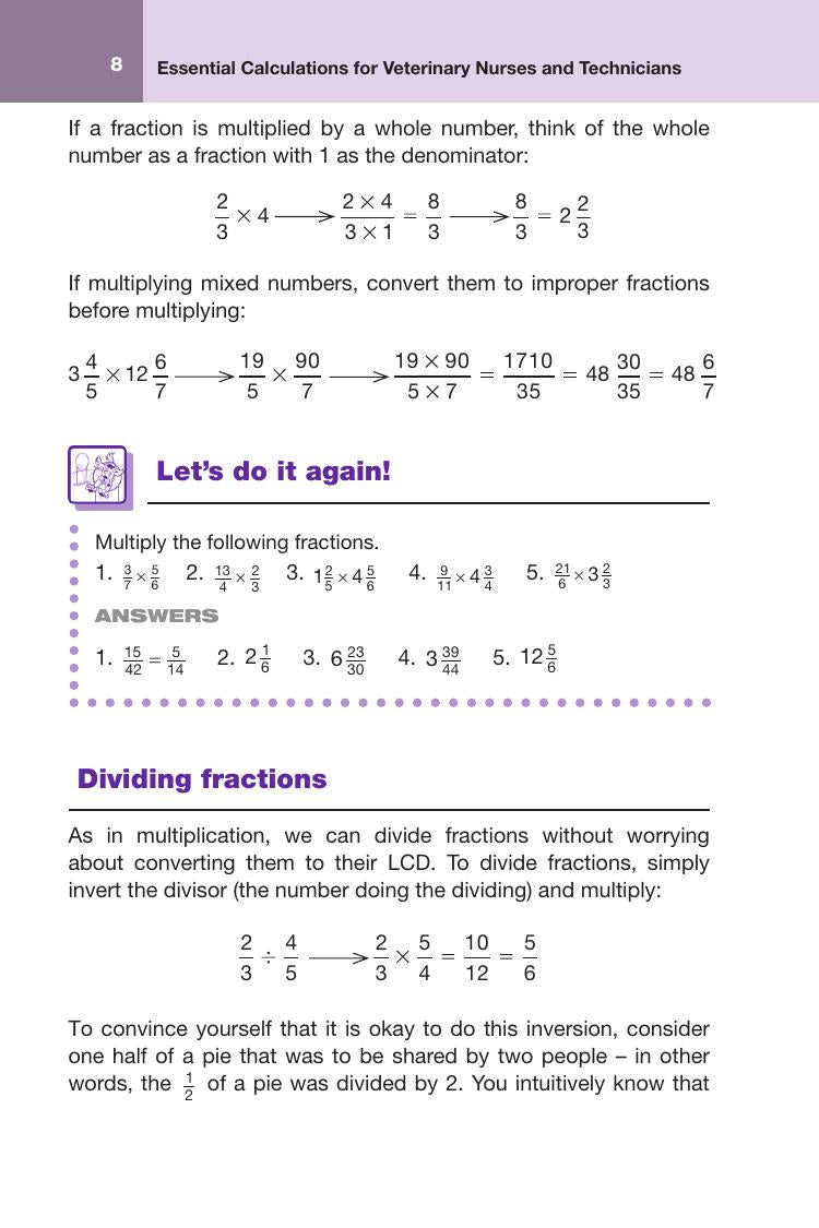 Essential Calculations for Veterinary Nurses and Technicians 4th Edition