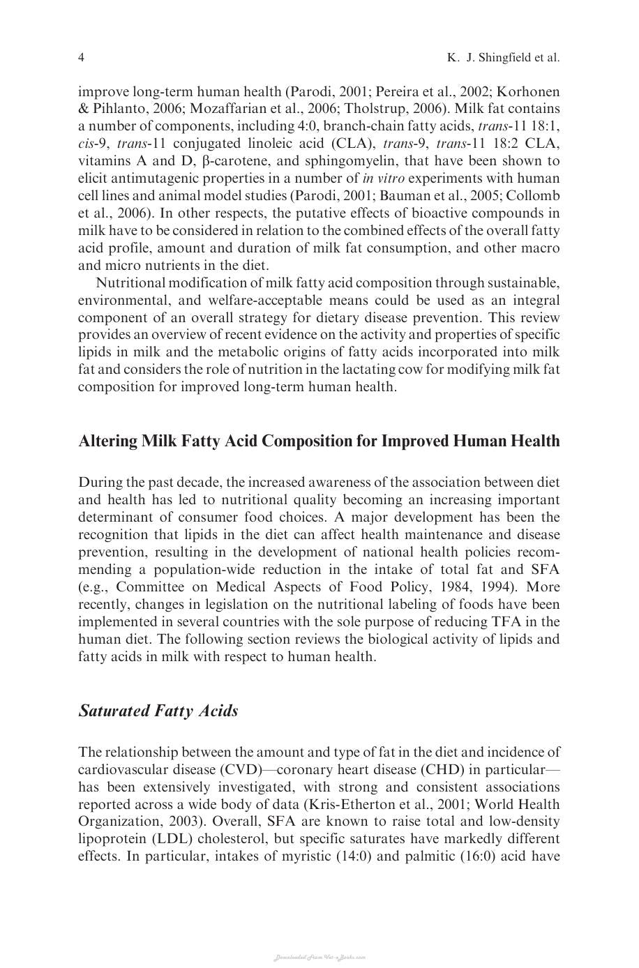 Bioactive Components Of Milk Advances In Experimental Medicine And Biology Volume 606