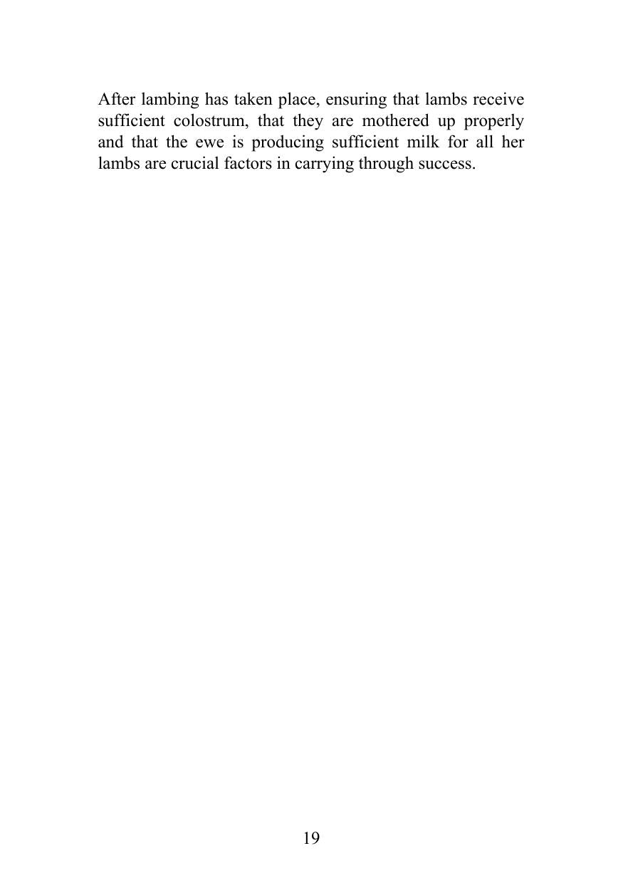Manual Of Lambing Techniques