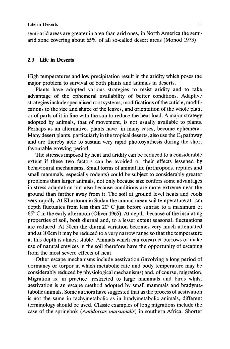 Ecophysiology Of The Camelidae And Desert Ruminants