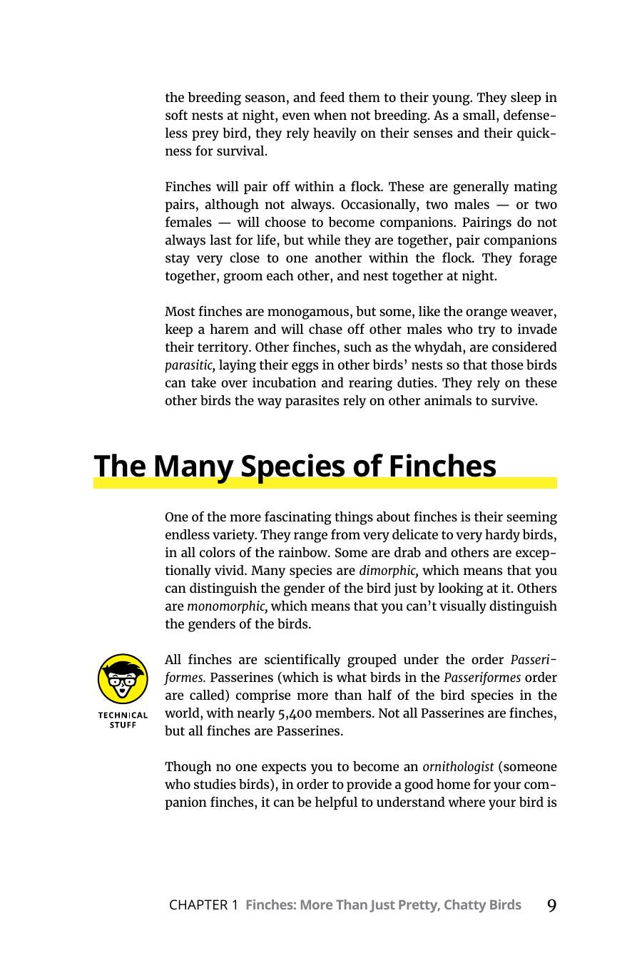 Finches for Dummies 2nd Pdf