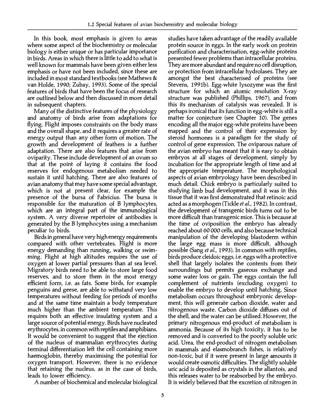 Avian Biochemistry And Molecular Biology