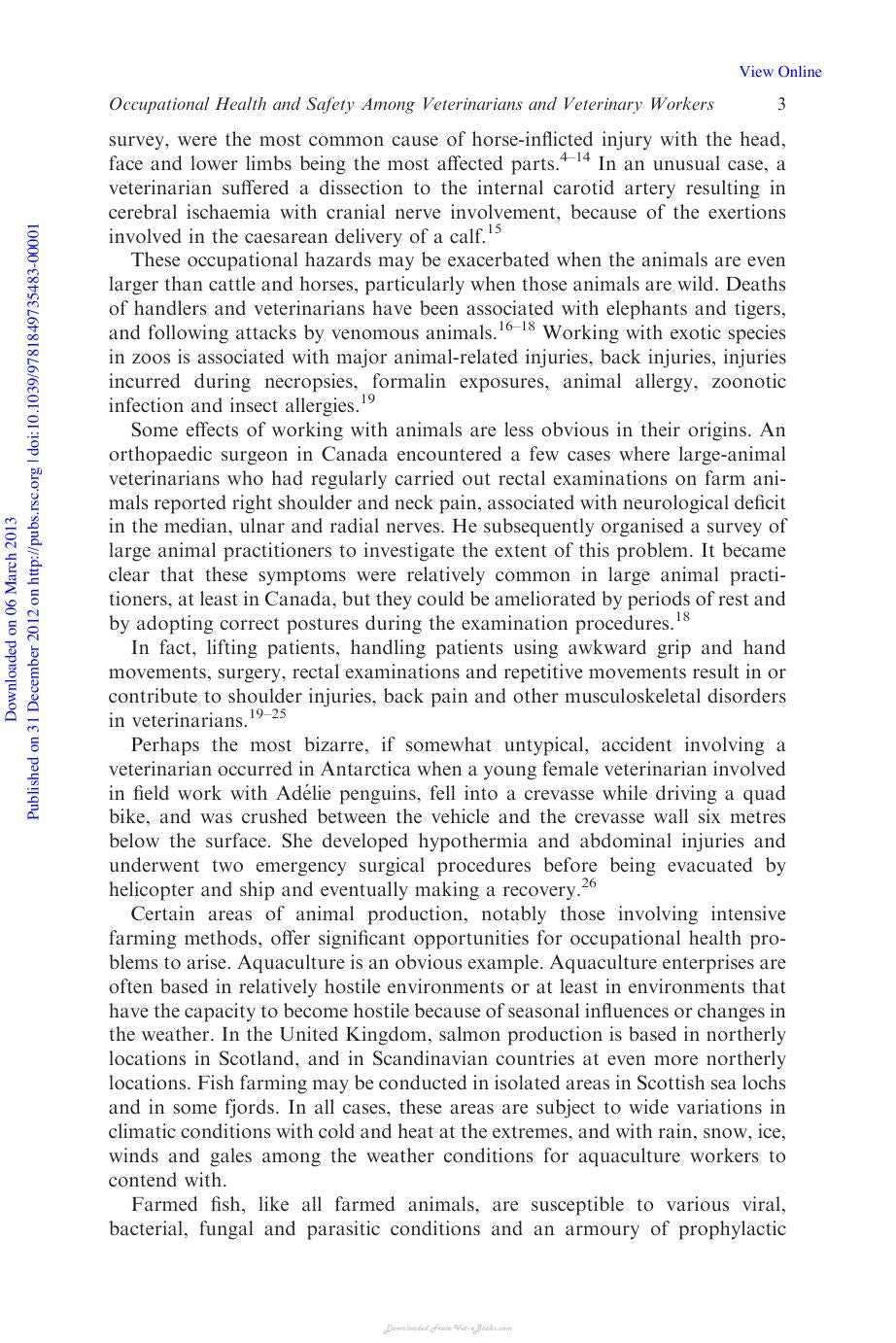 Toxicological Effects Of Veterinary Medicinal Products In Humans Volume 1 2