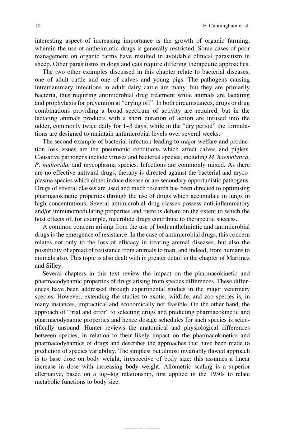 Comparative And Veterinary Pharmacology Ebook