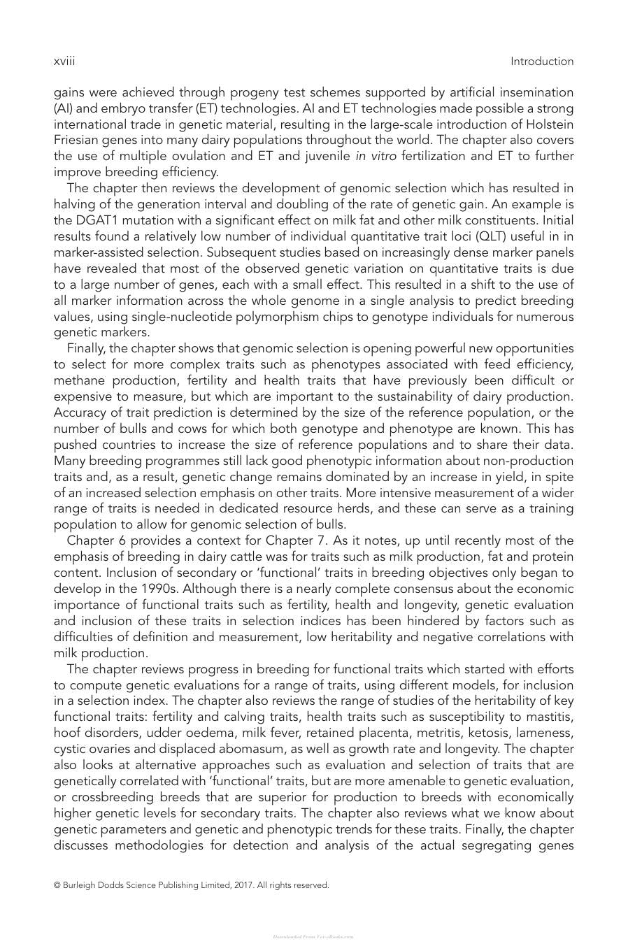 Achieving Sustainable Production Of Milk Volume 1 3 Milk Composition Genetics And Breeding
