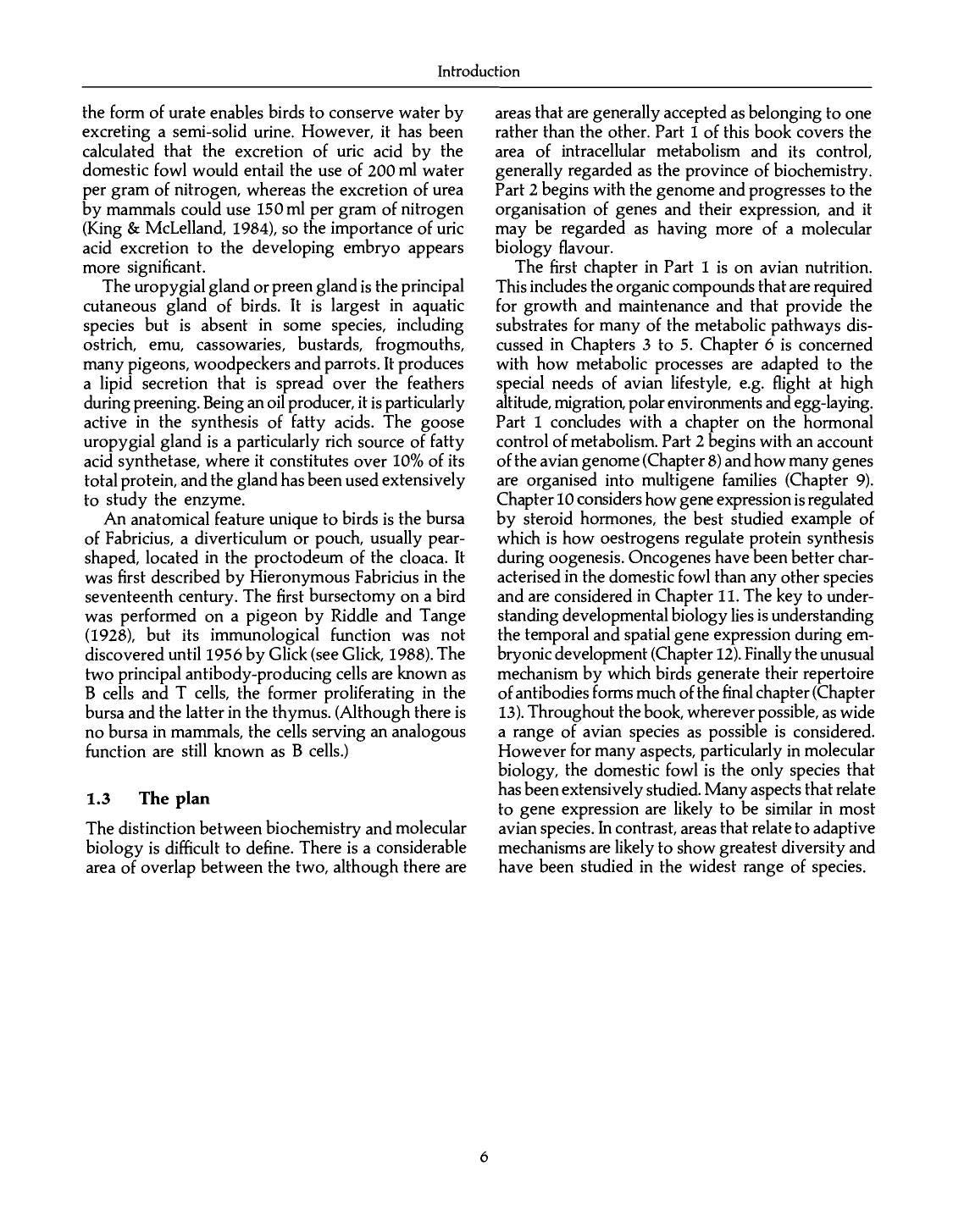 Avian Biochemistry And Molecular Biology