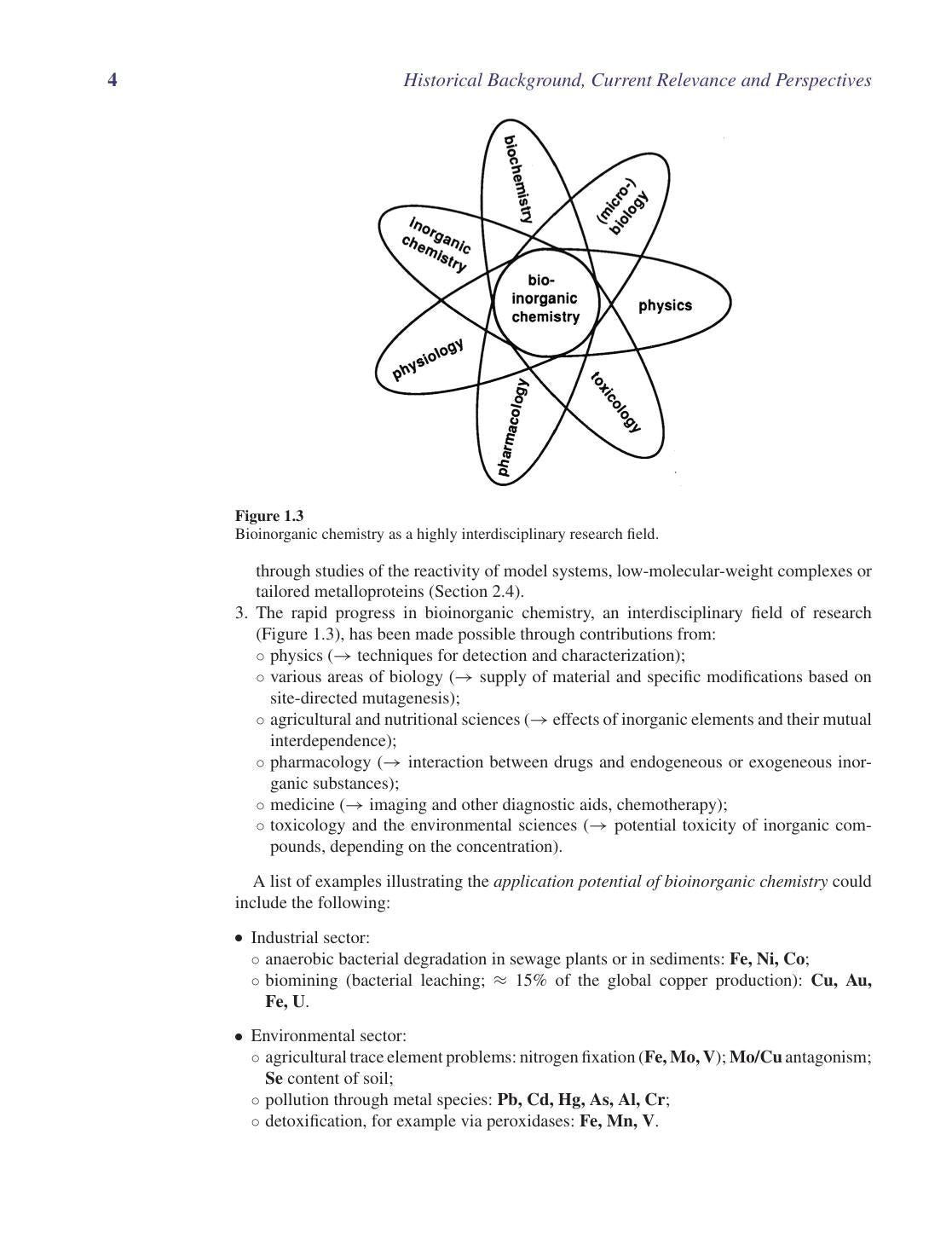 Bioinorganic Chemistry Inorganic Elements In The Chemistry Of Life An Introduction And Guide 2nd Edition