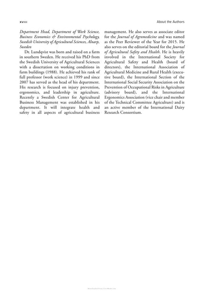 Agricultural Medicine Rural Occupational and Environmental Health Safety and Prevention 2nd Edition