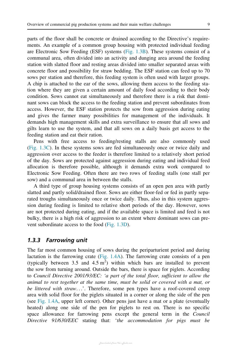 Advances In Pig Welfare