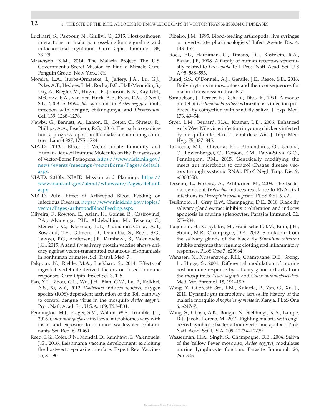 Arthropod Vector Controller of Disease Transmission Volume 1