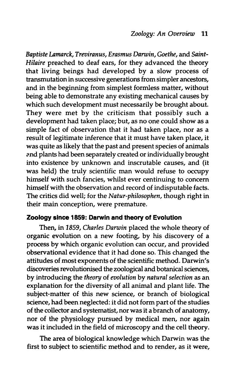 Research In Zoology Fundamentals Areas And Methodology
