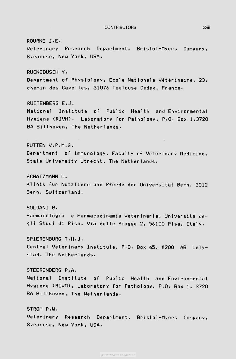 Comparative Veterinary Pharmacology Toxicology And Therapy