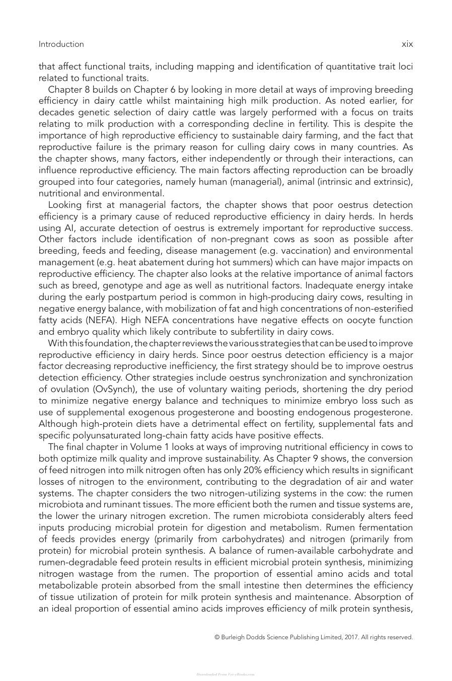 Achieving Sustainable Production Of Milk Volume 1 3 Milk Composition Genetics And Breeding