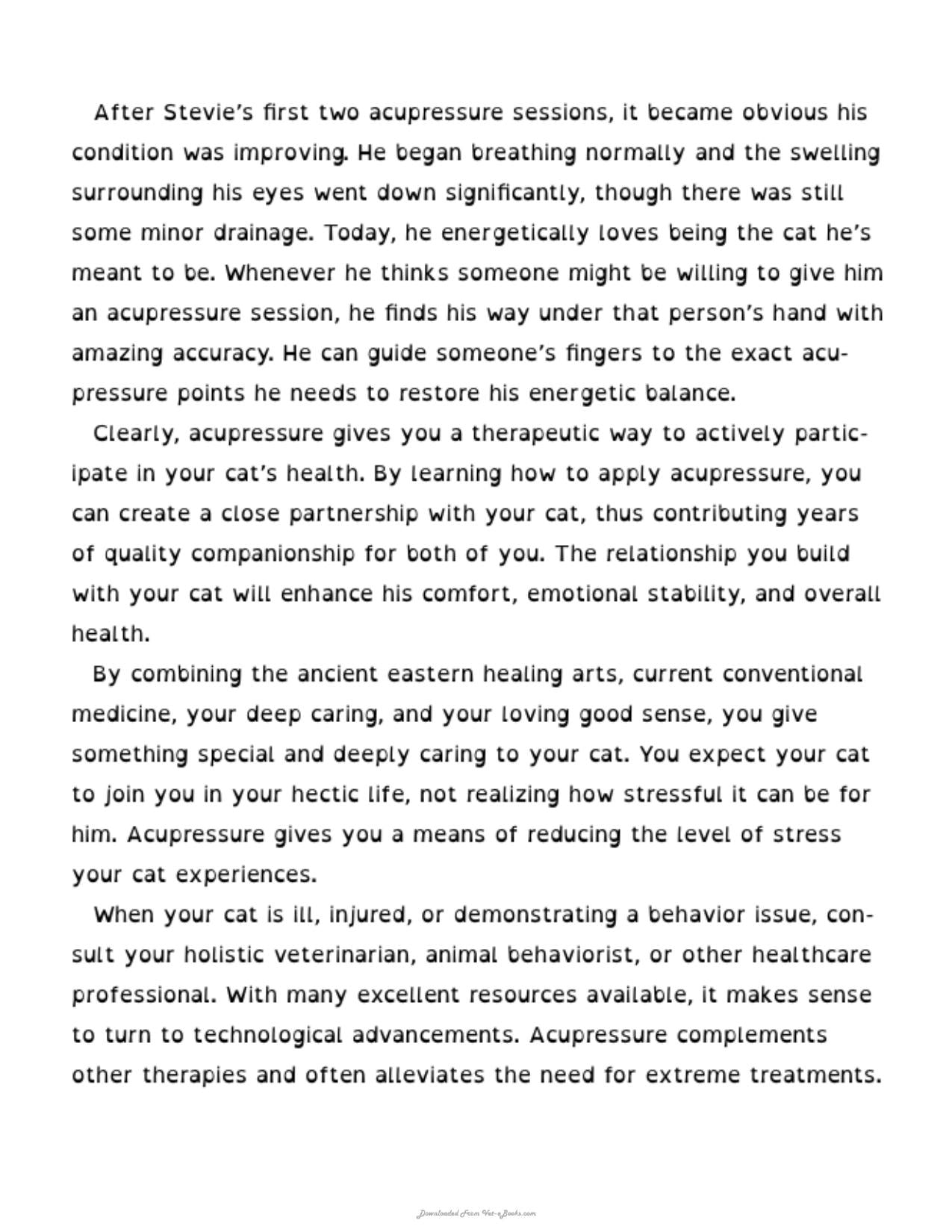 Acu Cat A Guide To Feline Acupressure 2Nd Edition