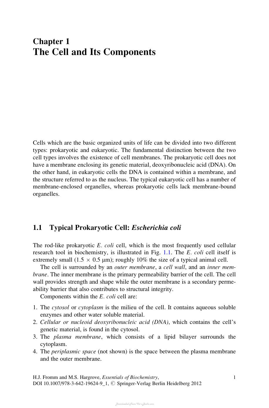 Essentials of Biochemistry PDF