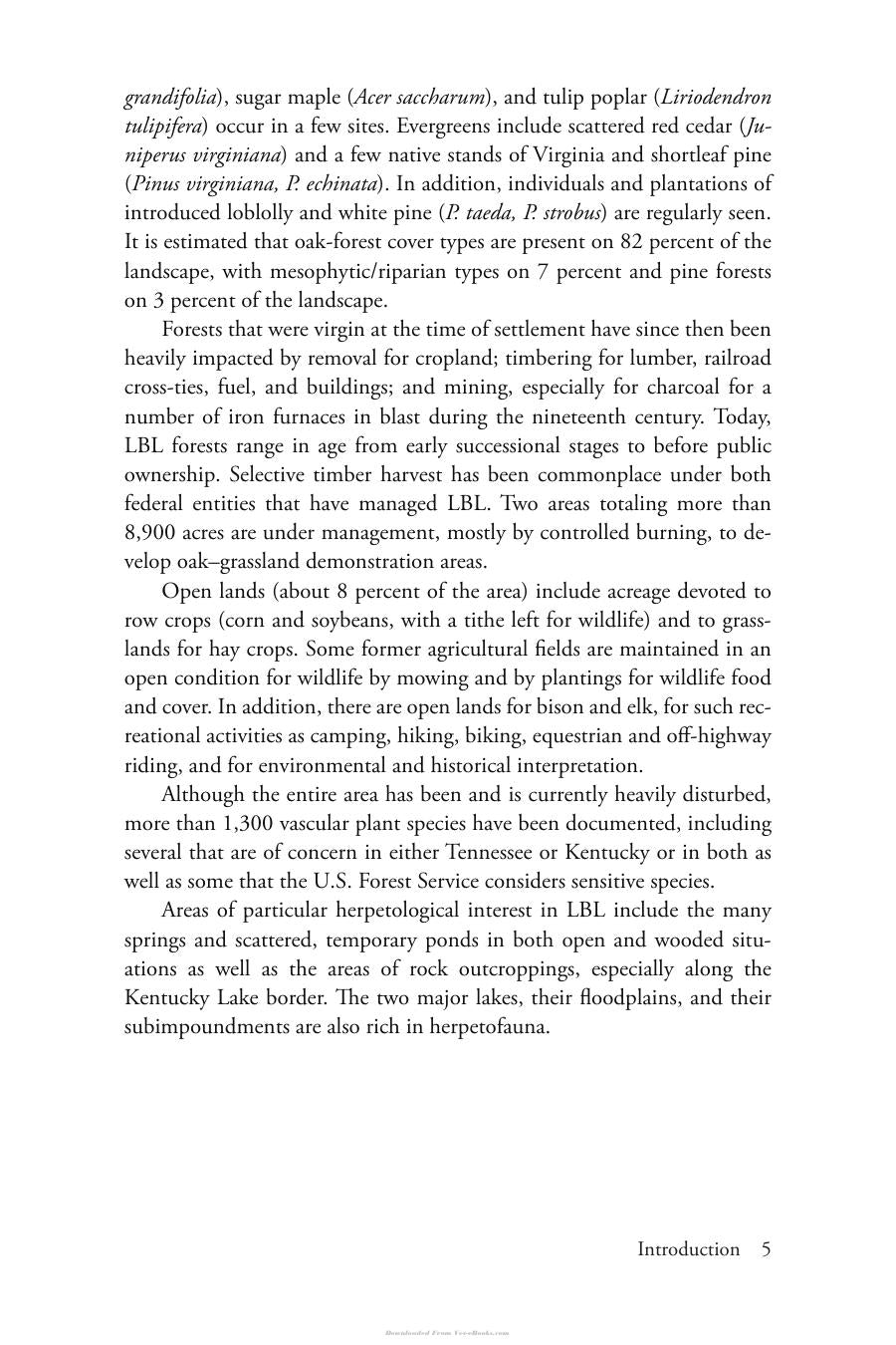 Amphibians And Reptiles Of Land Between The Lakes