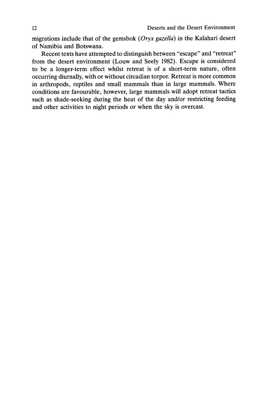 Ecophysiology Of The Camelidae And Desert Ruminants