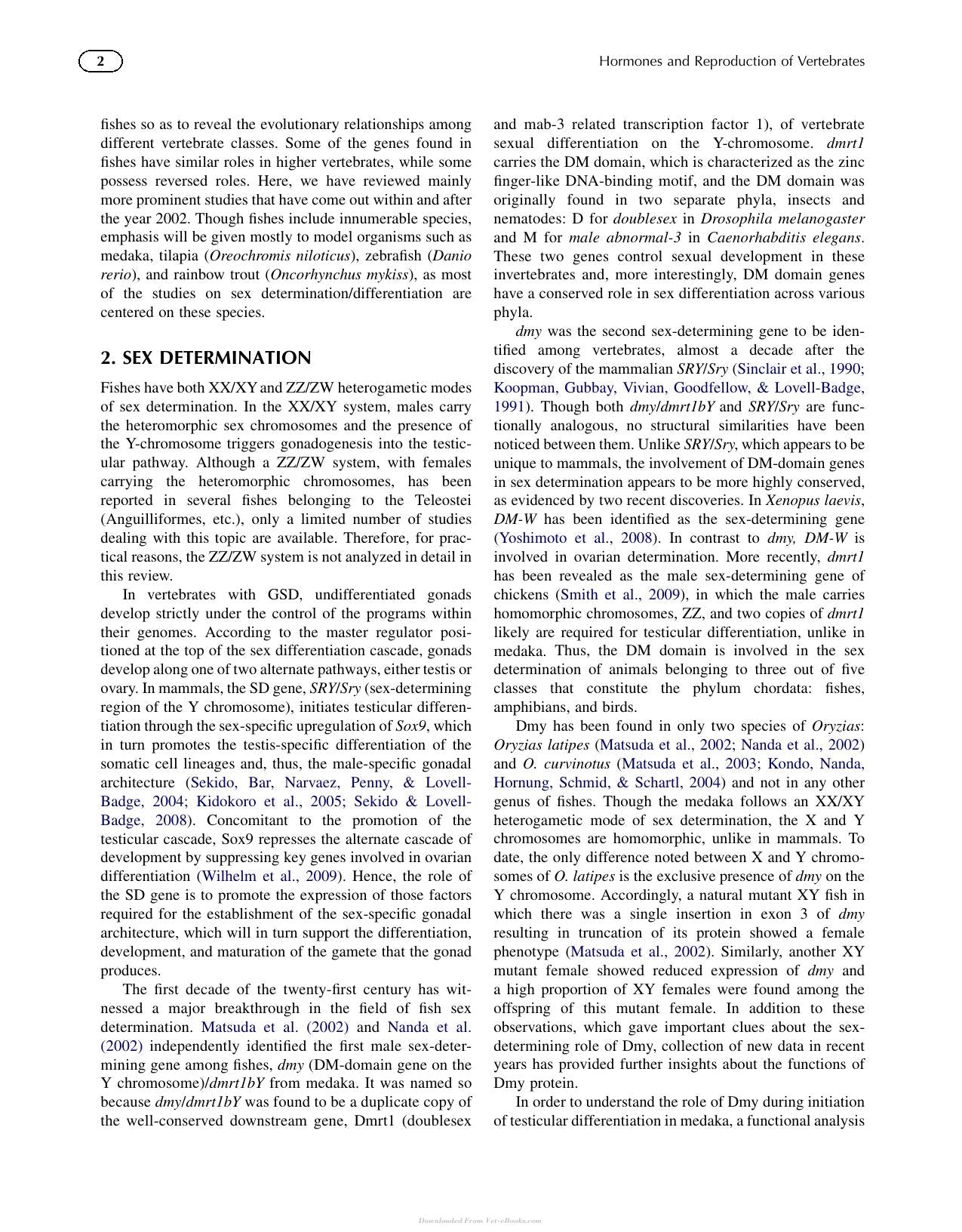 Hormones and Reproduction of Vertebrates Volume 1 5