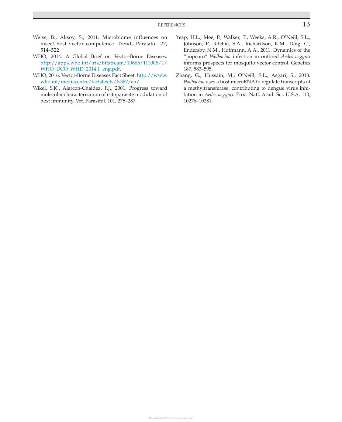 Arthropod Vector Controller of Disease Transmission Volume 1