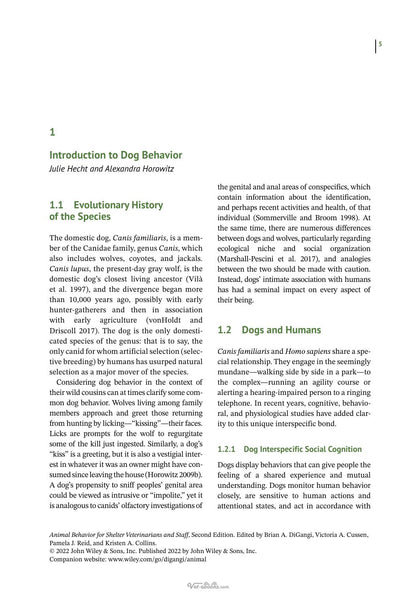 Animal Behavior for Shelter Veterinarians and Staff 2nd Edition