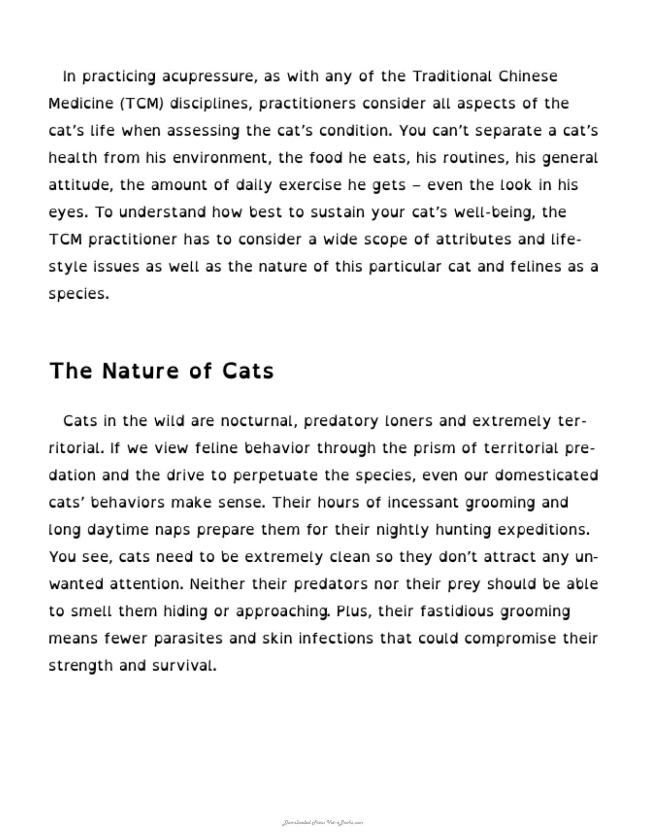 Acu Cat A Guide To Feline Acupressure 2Nd Edition