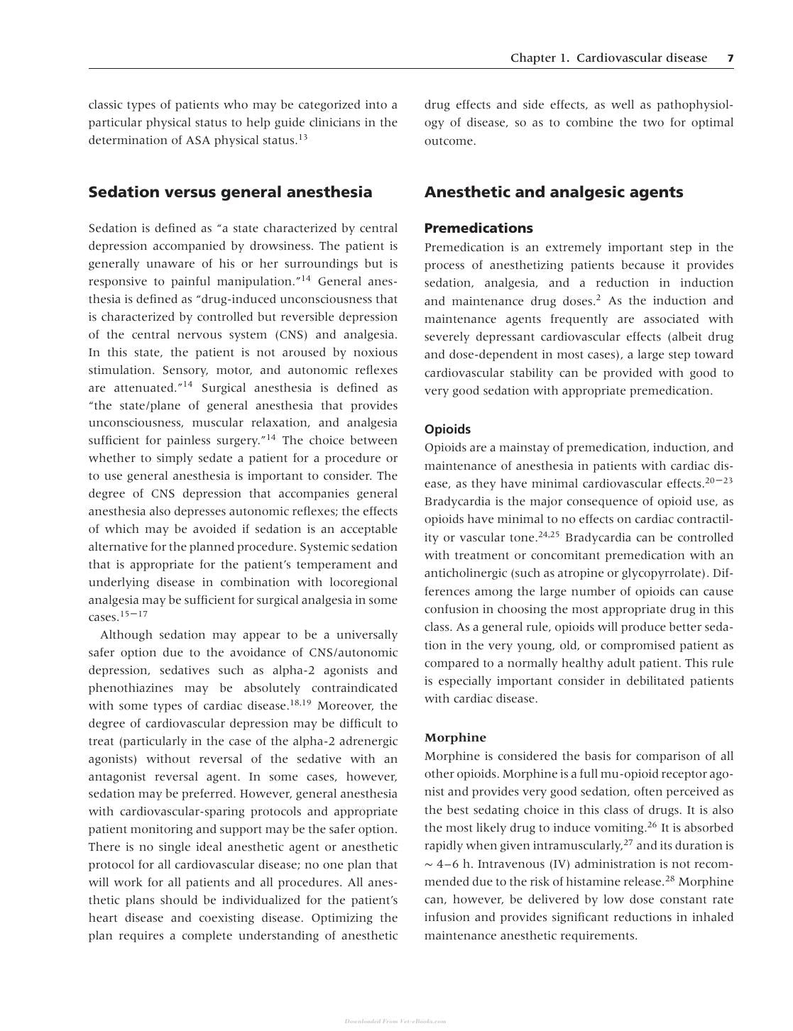 Canine And Feline Anesthesia And Co Existing Disease