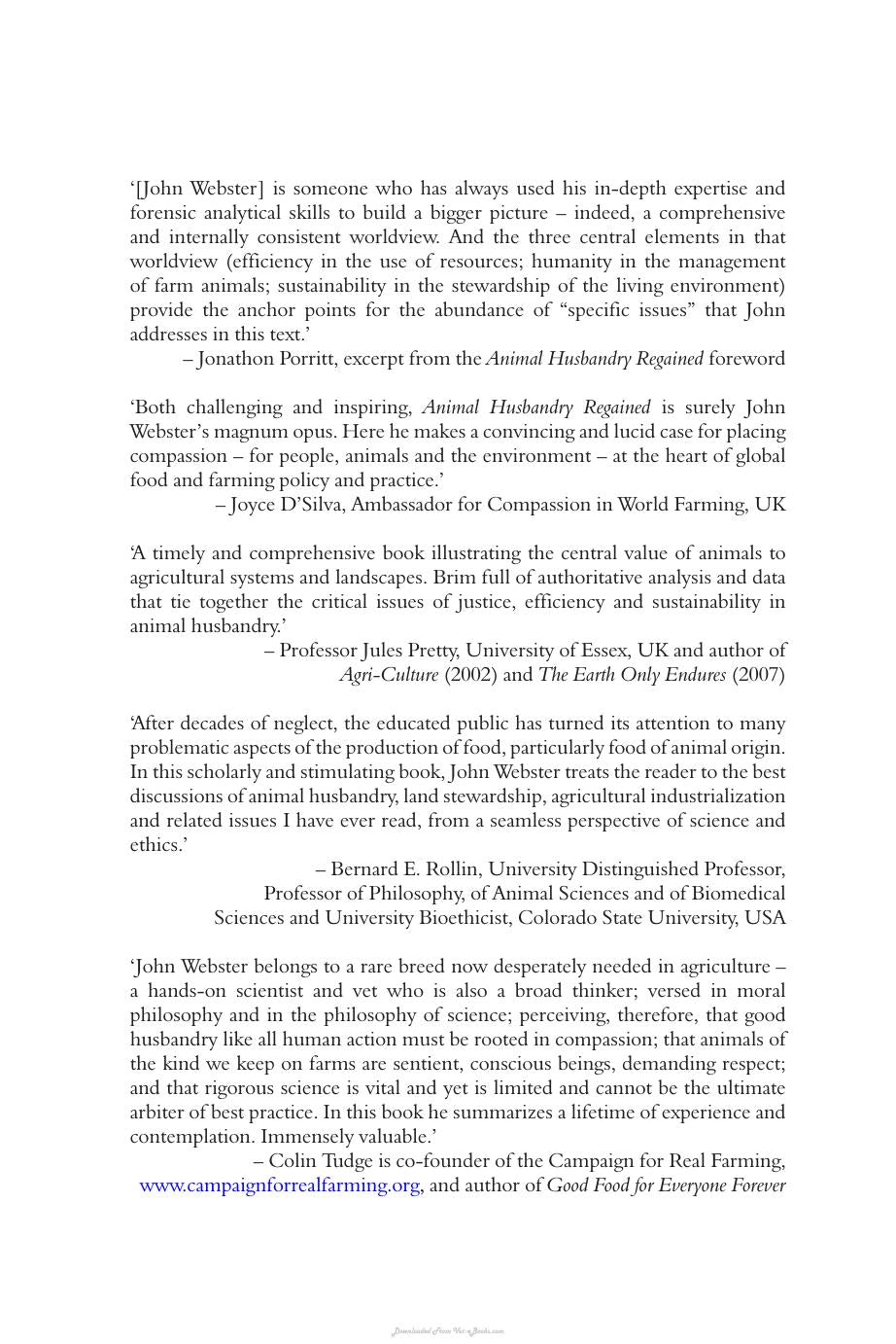 Animal Husbandry Regained The Place Of Farm Animals In Sustainable Agriculture