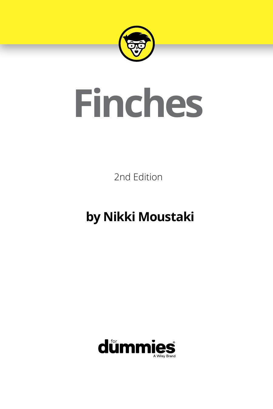 Finches for Dummies 2nd Pdf
